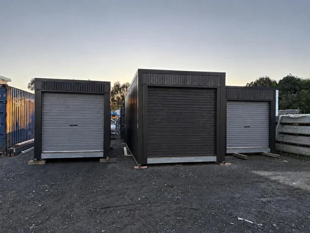 NZ Sheds completed shed